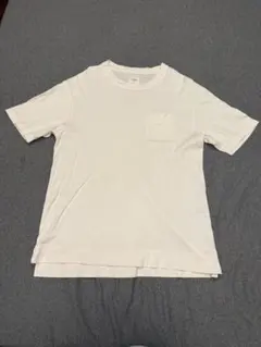 STUDIOUS （ステュディオス）  ポケット付き Tシャツ ホワイト