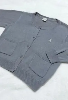 バースデイ　テータテート　イニシャルワンポイント　カーディガン