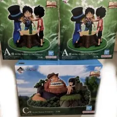 ワンピース　一番くじA賞2個 C賞1個