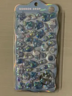 【正規品】BONBON DROP ボンボンドロップシール よるねこボンボン