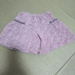 BeBe コーデュロイ　キュロット　130cm