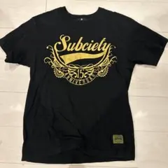 Subciety 15周年 ゴールドプリント Tシャツ Lサイズ ストリートのサムネイル