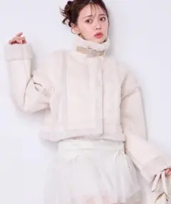 フェイクムートンジャケット NICE CLAUP