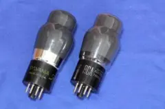 送料無料鹿児島発)ジャンク品 SYLVANIA 6B4G 真空管 二点セット④