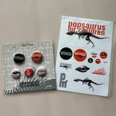 Mr.Children POPSAURUS 缶バッジ ステッカーセットのサムネイル