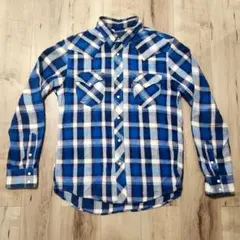 インディゴ シャツ