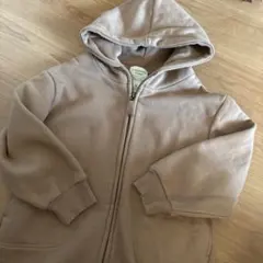 チャオパニックティピー　フード付きロングパーカー　裏起毛　M 110〜120