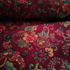 ★浜ちりめん特選琵琶湖★銘入り綺麗な小紋柄反物。新品未使用 29800円→値下げ