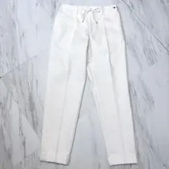 新品 現行⭐️+CLOTHET リアクティブホワイトデニムイージートラウザー