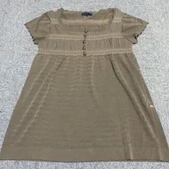 ATELIER SIX Tシャツ　カットソー　茶色のサムネイル