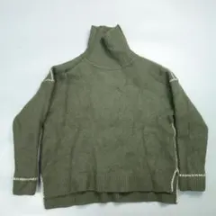 5924 ラッピンノット WRAPINKNOT カシミヤ混 フィービーニット