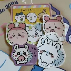 ちいかわ ステッカー モモンガ 古本屋 セット