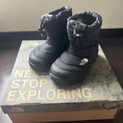 ノースフェイス キッズ ヌプシ スノーブーツ 長靴 ジュニア 冬　18cm