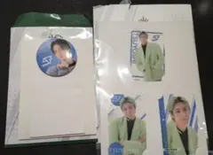 SUPER★DRAGON 缶バッジホルダー＆缶バッジセット ビジュアルカード