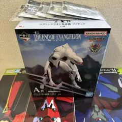 エヴァンゲリオン一番くじA賞量産機フィギュア・H賞ポスター3枚/G賞アクスタ5個