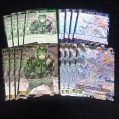 ウィクロスプロモPR2種キラ版各4枚セット。通常版各4枚付き！