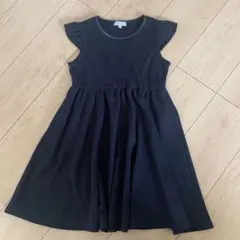 anyFAM 黒 ノースリーブワンピース
