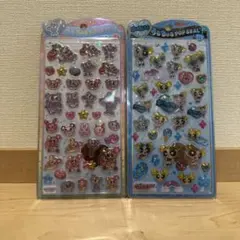 うるちゅるポップシール エンジェルブルー パワパフバブルス2種セット