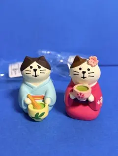 デコレコンコンブル　お点前猫　京抹茶猫