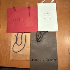 VALENTINO・PRADA・LOUIS VUITTON ショッパーセットのサムネイル