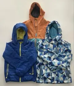 キッズ　アウターまとめ売り（ワークマン／mont-bellなど）