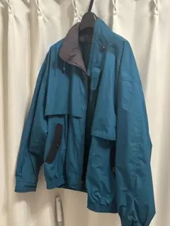 London Fog フード付きジャケット ターコイズ