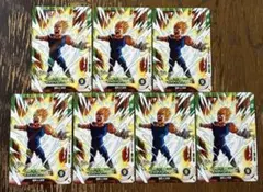 【Vジャンププロモ】ドラゴンボール　スーパーダイバーズ　ベジータ7枚　セット
