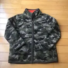 ユニクロキッズ フリース  迷彩柄　110cm
