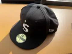 Supreme 59FIFTY ブラックキャップ 7 1/2