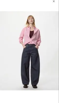 バギーカーブジーンズ28 69NAVY