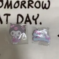 サンリオ ゆれるアクリルチャームベビー シナモロールクリップ付きバッジ