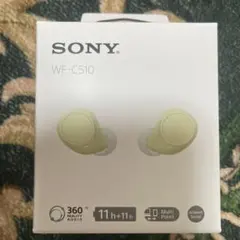 新品未開封 SONY WF-C510 ワイヤレスイヤホン イエロー - メルカリ