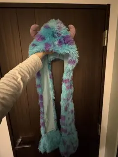 モンスターズ・インク サリー 手袋マフラー帽子