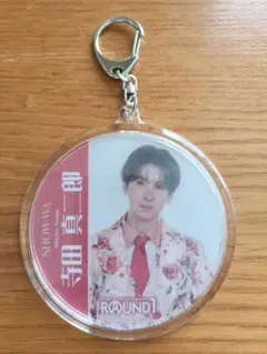 SHOW-WA ROUND1 アクリルキーホルダー　缶バッジ SHOW-WA ラウンドワン コラボ 缶バッジ アクリルキーホルダー 井筒雄太