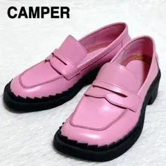 極美品 CAMPER TAYLOR 厚底 ローファー ピンク 23.5cmのサムネイル