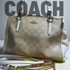 ✨COACH✨ コーチ 2way ショルダーバッグ シグネチャー トートバッグ