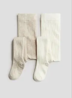 H&M ベビータイツ 2足セット 50/56 60/70