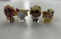 ギャルなクレヨンしんちゃん　4点セット　コンプリート　ガチャ　カプセルトイ