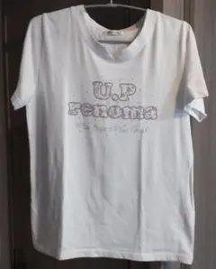 U.P renoma 半袖Tシャツ ホワイト　サイズMのサムネイル