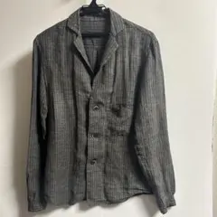 niceness dick ウールリネンシャツ シャツ ジャケット 半袖 - メルカリ