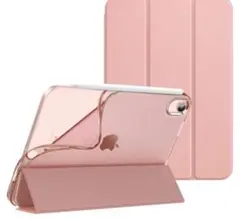 超軽量 iPad mini6 ケース ゴールドピンク
