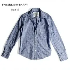 Frank&Eileen BARRY 長袖 スキッパー シャツ ギンガムチェック