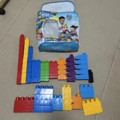 1才からのメガブロック たっぷり80個ブロックパック