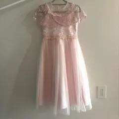 ピアノ発表会　ドレス　130 ピンク