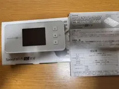 【ジャンク】Speed Wi-Fi 5G X12 モバイルルーター