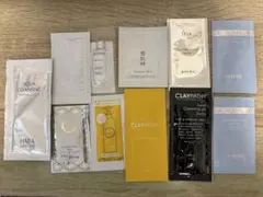 クレンジング、化粧水サンプルセット(雪肌精、DHC、アクセーヌetc.)