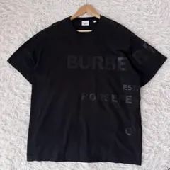 美品 XLサイズ バーバリー Tシャツ ホースフェリー ブラック - メルカリ