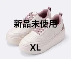 GU ボリュームソールコートスニーカー XLサイズ ピンクのサムネイル