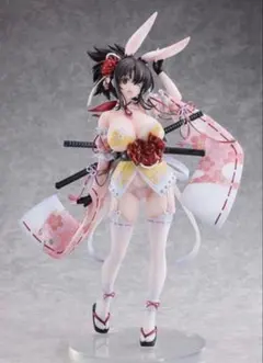 閃乱カグラ 飛鳥 和風バニー フリーイング フィギュア