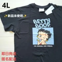 ベティちゃん ベティ・ブープ レディース 半袖 Tシャツ 大きいサイズ 4Lのサムネイル